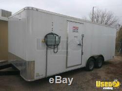 2018 20' Enclosed Concession Trailer Ready to be Customized for Sale in Texas