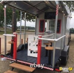 2018 8.5' x 18' Food Concession Trailer with Porch for Sale in Ohio