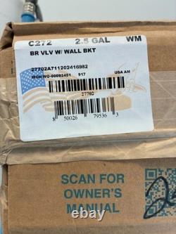 2024 Amerex C272 2.5 Gal Water Mist Fire Extinguisher 2AC MRI Safe