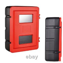 20lb RED FIRE EXTINGUISHER CABINET INDOOR/OUTDOOR FREE SHIPPING NEW