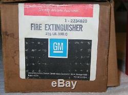 2234820 NOS 1973-1987 Chevrolet GMC Pickup Truck Accessory Fire Extinguisher