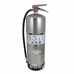 240 Class A Fire Extinguisher Metal Valve 55 Sec Discharge 2.5 Gallon