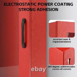 2Pcs 10lb Fire Extinguisher Cabinet, Wall Mount Steel Box, Acrylic Window