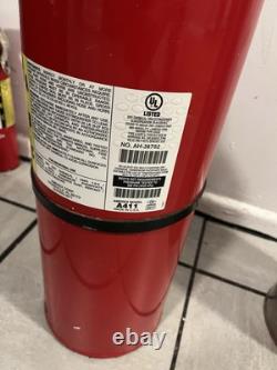 2xLot General Amerex A411 No 20lb Dry Chemical A B C Fire Extinguisher