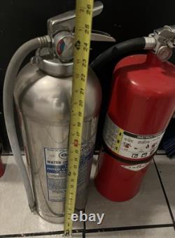 2xLot General Amerex A411 No 20lb Dry Chemical A B C Fire Extinguisher