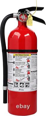 3-A40-BC 9 Lb Commercial Use Aluminum Fire Extinguisher Bundle with 1-A10-BC