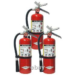 3 Pack Amerex B500, 5lb ABC Dry Chemical Class A B C 5 Pound Fire Extinguisher