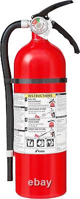 3A40BC 885Lbs Fire Extinguisher Home Garage Workshop Hose Wall Mount Included