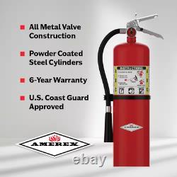 4-A80-BC 10 Lbs. ABC Dry Chemical Fire Extinguisher