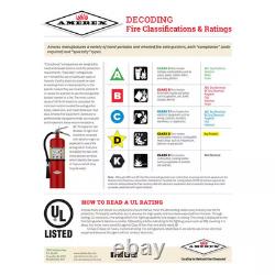 4-A80-BC 10 Lbs. ABC Dry Chemical Fire Extinguisher
