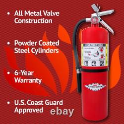 4-A80-BC 10 Lbs. ABC Dry Chemical Fire Extinguisher (NEW) (FREE SHIPPING)