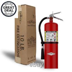 4-A80-BC 10 Lbs. ABC Dry Chemical Fire Extinguisher UL Listed All-Metal Valve