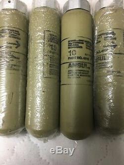 4 Ansul Fire Extinguisher 10# CO2 Cartridge #4616 COMPRESSED GAS