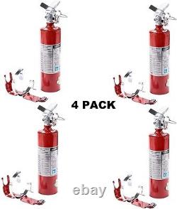 4-NEW 2022 BUCKEYE 2 ½lb ABC 2023 CERT FIRE EXTINGUISHER WithVEHICLE BRACKET