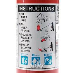 4-NEW 2022 BUCKEYE 2 ½lb ABC 2023 CERT FIRE EXTINGUISHER WithVEHICLE BRACKET