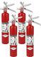 4 Pack Amerex Dry Chemical Fire Extinguisher B417T 2.5 Pounds