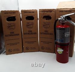 4-Pack Buckeye 10914 ABC Multipurpose Dry Chemical Hand Held Fire Extinguisher