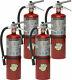 4-Pack Buckeye 10914 ABC Multipurpose Dry Chemical Hand Held Fire Extinguisher w