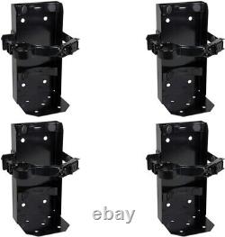 4 Pack-heavy Duty Water Fire Extinguisher Vehicle Brackets Will Fit Co2