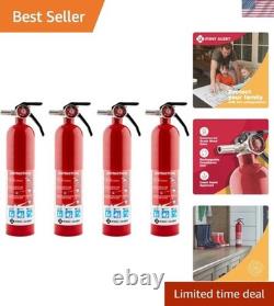 4, Standard Home Fire Extinguisher, Red 4pk