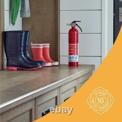 4, Standard Home Fire Extinguisher, Red 4pk