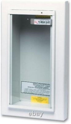 468044 Potter Roemer Semi-Recessed 5-Pound Fire Extinguisher Cabinet