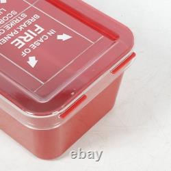 4pcs Fire Extinguisher Cabinet Box Red Plastic Cover Case for 5LB FE New