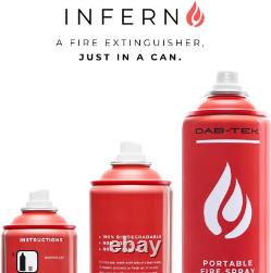 5-PACK All-In-1 Inferno by Portable Fire Spray & Fire Extinguisher for Home