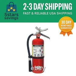 5 lb ABC Dry Chemical Fire Extinguisher Essential for Home & Business Safety