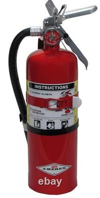 5 lb ABC Dry Chemical Fire Extinguisher with Vehicle Bracket for Safety Anywhere