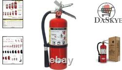 5 lb ABC Fire Extinguisher Rated for Commercial & Residential
