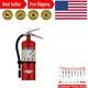 5 lb. All-Metal ABC Dry Chemical Fire Extinguisher with Convenient Wall Bracket