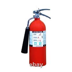 5 lb. CO2 Carbon Dioxide Fire Extinguisher, Capacity 5 lbs, Cylinder Aluminum