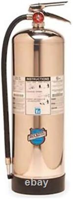 50000 Stainless Steel Water Pressurized Hand Held Fire Extinguisher with Wall Ho
