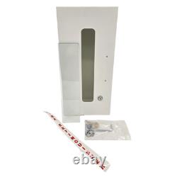 508-EL Surface Mounted 5LB Fire Extinguisher Cabinet with Vertical Duo Door