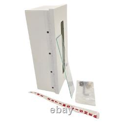 508-EL Surface Mounted 5LB Fire Extinguisher Cabinet with Vertical Duo Door