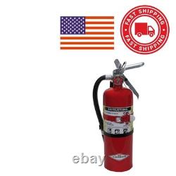 5lb Fire Extinguisher Class A B C Dry Chemical Includes Vehicle Mounting Bracket