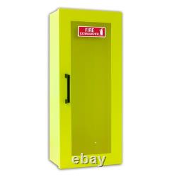 5lb or 10lb Fire Extinguisher Cabinet Surface Mount High Visibility Heavy Duty
