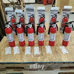 6-PACK NEW 2.5lb Fire Extinguisher ABC Dry Chemical