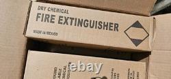 6 PK Fire Extinguisher 2.5LB ABC Dry Chemical Bracket Cert Tag