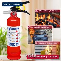 6-Pack Fire Extinguisher for Home, 2.5 lb 1-A10-BC Rated Dry Chemical Fire Saf