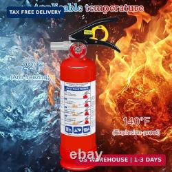 6-Pack Fire Extinguisher for Home, 2.5 lb 1-A10-BC Rated Dry Chemical Fire Saf