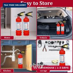 6-Pack Fire Extinguisher for Home, 2.5 lb 1-A10-BC Rated Dry Chemical Fire Saf