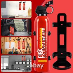 6 Pack Fire Extinguisher for Home with Mount Upgraded 8-in-1 Portable Red