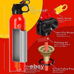 6 Pcs Fire Extinguisher with Mount 4 In-1 Fire Extinguishers for the House, Po