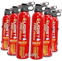 6 Pcs Fire Extinguisher with Mount 4 in-1 Fire Extinguishers for The 6 PACK