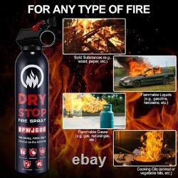 6PCS Fire Extinguisher for Home Dry Stop Spray, 6pcs 600g