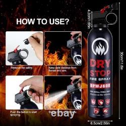 6PCS Fire Extinguisher for Home Dry Stop Spray, 6pcs 600g