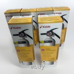 6x Kitchen Fire Extinguisher Kidde with Easy Mount Bracket, 10 BC, Dry Chemical