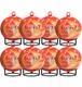 8 PCS Portable Automatic Fire Ball Extinguisher with Bracket and Hook Mount